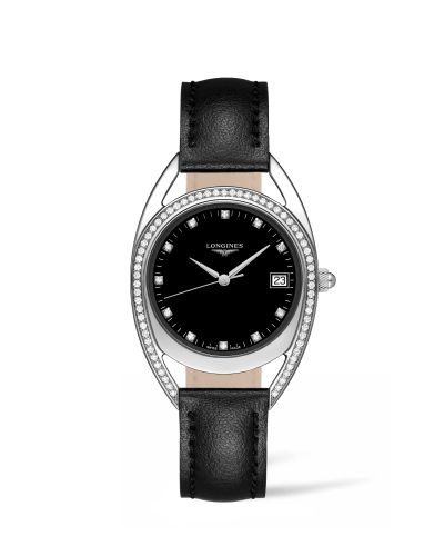 Longines Equestrian Horseshoe 34 Elmas / Siyah, referans L6.138.0.57.0