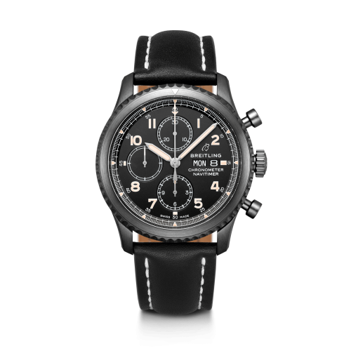 Breitling Navitimer 8 Chronograph 43 Siyahsteel / Black / Black Calf, reference M13314101B1X1