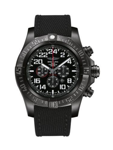 Breitling Super Avenger II Military / Black Steel / Volcano Black / Military 49mm, reference M2233010.BC91.100W