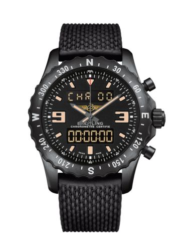 Breitling Chronospace Military Siyahsteel / Volcano Black / Rubber 46mm, reference M7836622.BD39.267S