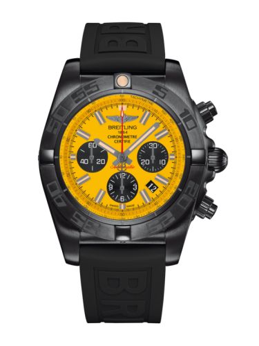 Breitling Chronomat 44 Siyahsteel / Sarı / Kauçuk, referans MB0111C3.I531.262S