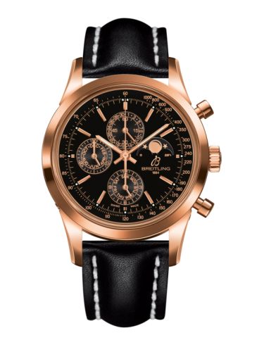 Breitling Transocean Chronograph 1461 Red Gold / Black / Calf 43mm, reference R1931012.BC20.435X