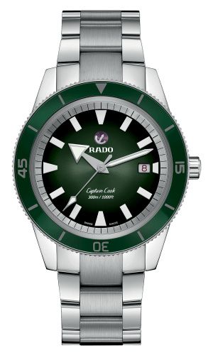 Rado HyperChrome Captain Cook 42 Paslanmaz Çelik / Mavi / Bilezik, referans R32105313