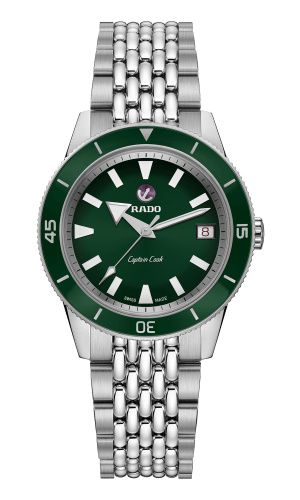 HyperChrome Captain Cook 37 Yeşil / Bilezik 37.3 mm
