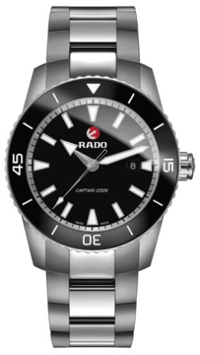 Rado HyperChrome Captain Cook 45 Titanyum / Siyah / Bilezik, referans R32501153