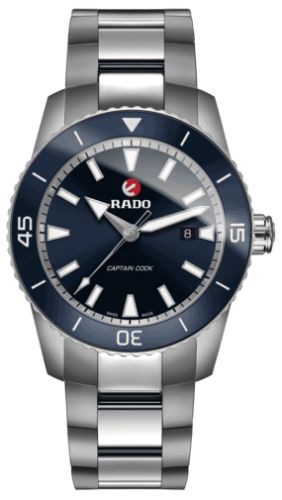 Rado HyperChrome Captain Cook 45 Titanyum / Mavi / Bilezik, referans R32501203
