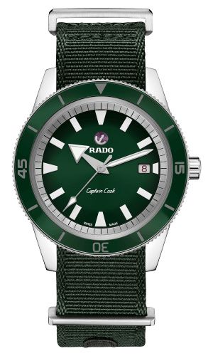 Rado HyperChrome Captain Cook 42 Paslanmaz Çelik / Yeşil, referans R32505318