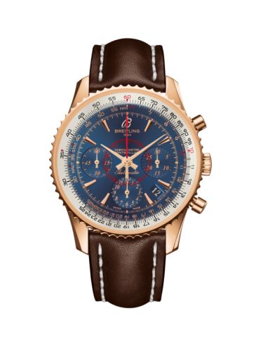 Breitling Montbrillant 01 Kırmızı Altın / Aurora Mavi / Calf 40mm, referans RB013012.C896.431X