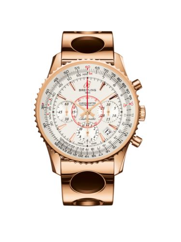 Breitling Montbrillant 01 Kırmızı Altın / Mercury Gümüş / Air Racer 40mm, referans RB013012.G710.223R
