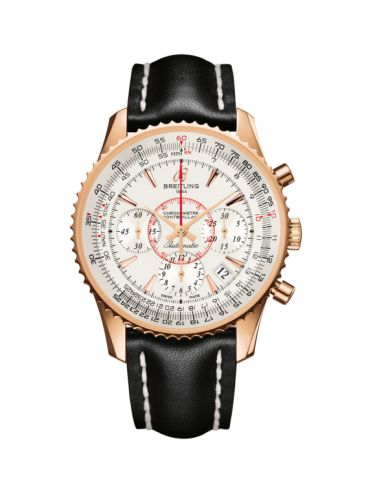 Breitling Montbrillant 01 Kırmızı Altın / Mercury Gümüş / Calf 40mm, referans RB013012.G710.428X