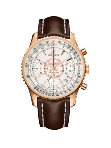 Breitling Montbrillant 01 Kırmızı Altın / Mercury Gümüş / Calf 40mm, referans RB013012.G710.431X