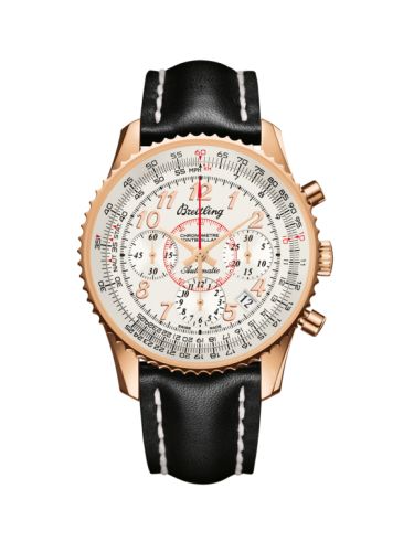 Breitling Montbrillant 01 Kırmızı Altın / Mercury Gümüş / Calf 40mm, referans RB013012.G736.428X