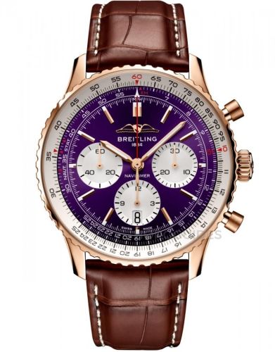 Breitling Navitimer B01 Chronograph 43 Kırmızı Altın / Tapei 101, referans RB01381A1Q1P1