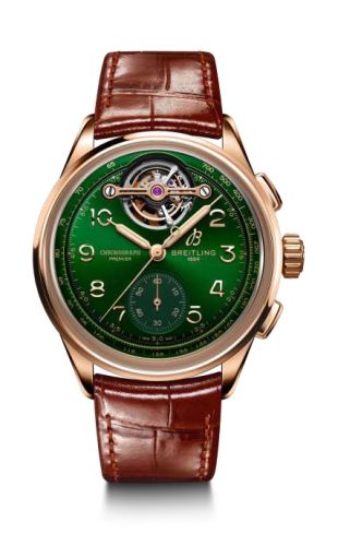 Breitling Premier Heritage B21 Chronograph Tourbillon Bentley, referans RB21201A1L1P1