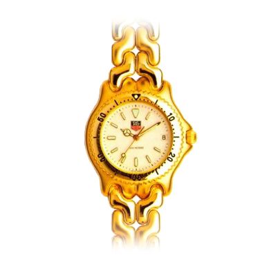 TAG Heuer S/EL Quartz Altınplated / Cream / Bilezik, referans S94.706M
