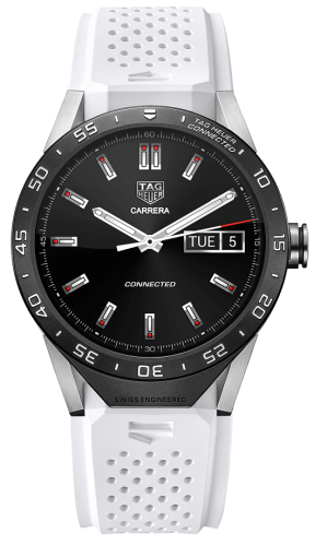 Carrera Connected Beyaz Kayış 46 mm