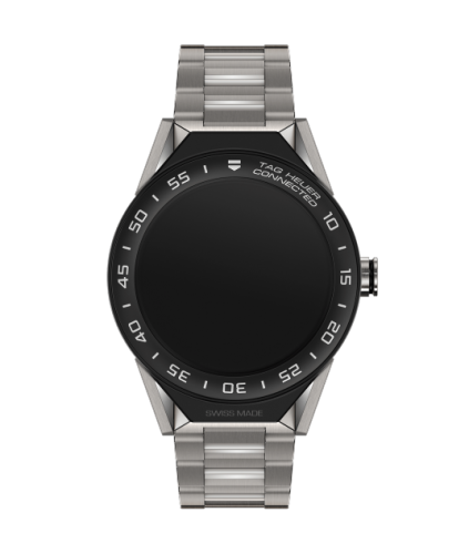 TAG Heuer Carrera Connected Modular 45 Titanyum / Seramik / Bilezik, referans SBF8A8001.10BF0608