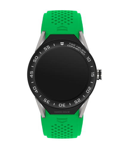 Carrera Connected Modular 45 Titanyum / Seramik / Yeşil Kauçuk
