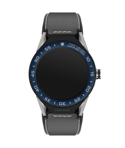 Carrera Connected Modular 45 Titanyum / Mavi Seramik / Gri Calf