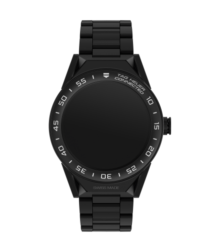 TAG Heuer Carrera Connected Modular 45 Black Titanium / Ceramic / Ceramic Bracelet, reference SBF8A8013.80BH0933