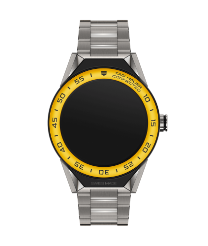 TAG Heuer Carrera Connected Modular 45 Titanium / Yellow Aluminum / Bracelet, reference SBF8A8017.10BF0608