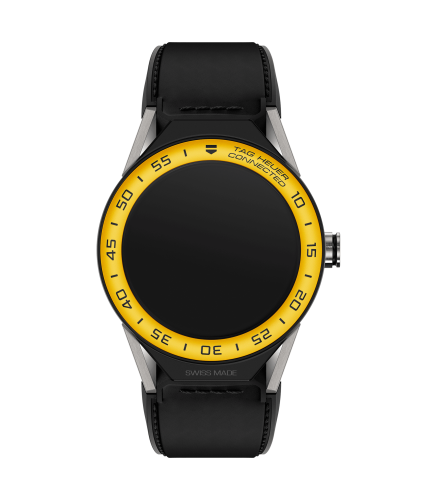 Carrera Connected Modular 45 Titanyum / Sarı Aluminum / Siyah Calf