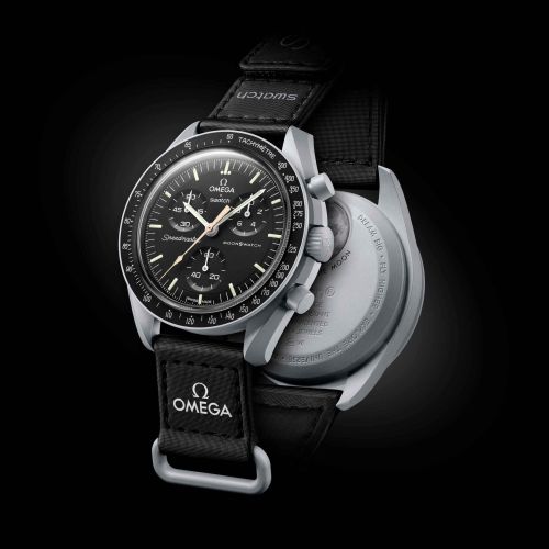 MoonSwatch Mission to the Moon Moonshine Altın Flower Moon 42 mm