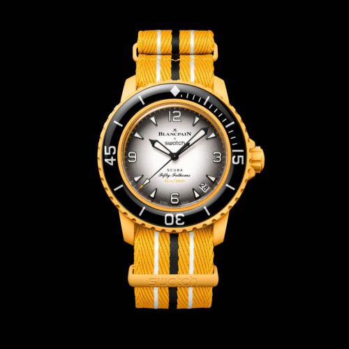 Swatch Scuba Fifty Fathoms Pacific Ocean 42.3mm, referans SO35P100C