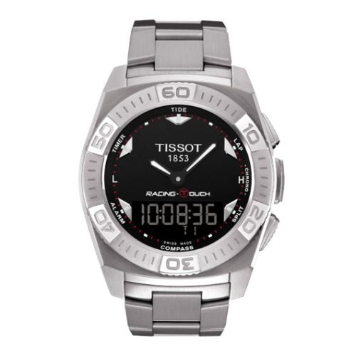 Tissot Racing-Touch Siyah / Bilezik 43mm, referans T002.520.11.051.00