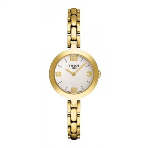 Tissot Flamingo Sarı Altın PVD / Gümüş / Bilezik, referans T003.209.33.037.00