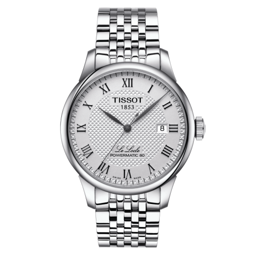 Tissot Le Locle Powermatic 80 39.3 Paslanmaz Çelik / Gümüş / Bilezik, referans T006.407.11.033.00