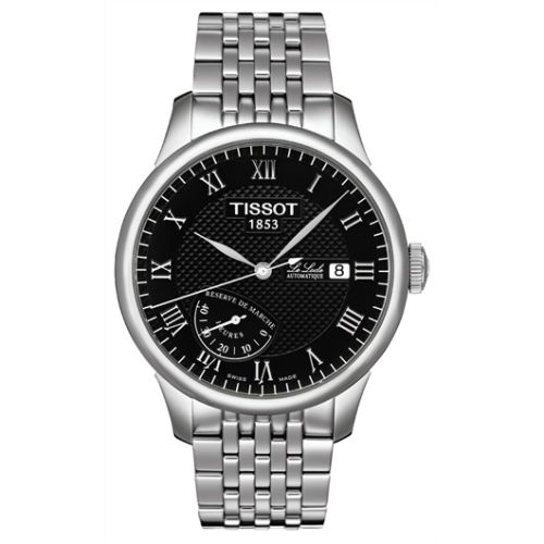 Tissot Le Locle Power Reserve 39.3 Paslanmaz Çelik / Siyah / Bilezik, referans T006.424.11.053.00