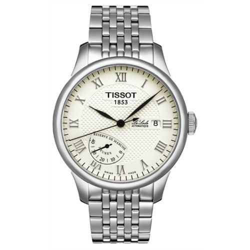 Tissot Le Locle Power Reserve 39.3 Paslanmaz Çelik / Gümüş / Bilezik, referans T006.424.11.263.00
