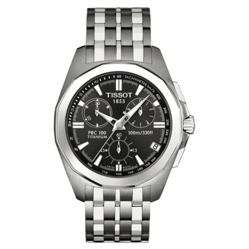 PRC 100 Chronograph Quartz 41.3 Titanyum / Siyah / Bilezik