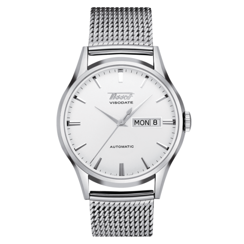Tissot Visodate Automatic Paslanmaz Çelik / Gümüş / Bilezik 40mm, referans T019.430.11.031.00