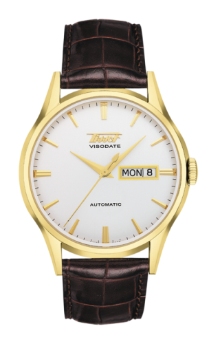 Visodate Automatic Sarı Altın PVD / Gümüş / Kayış 39.3 mm