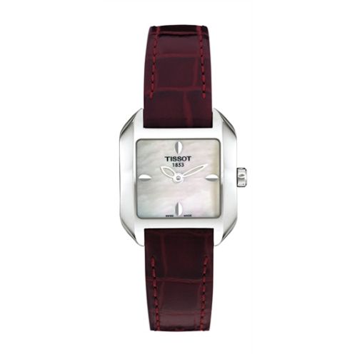 T-Wave Square Quartz 23.6 Paslanmaz Çelik / MOP / Kayış