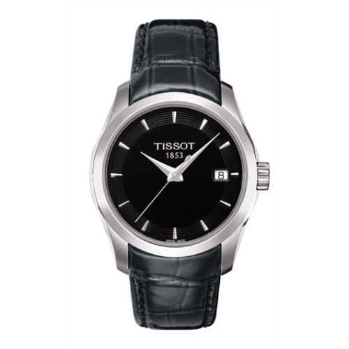 Couturier Quartz Paslanmaz Çelik / Siyah 39 mm