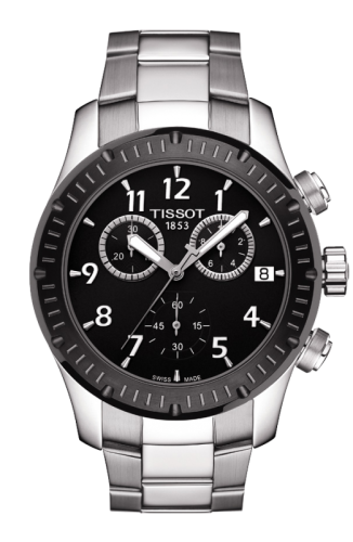 Tissot V8 Quartz Chronograph PVD Bezel 42.5mm, referans T039.417.21.057.00