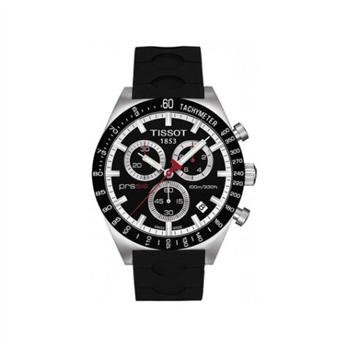 PRS 516 Quartz Chronograph Siyah Kauçuk 42 mm