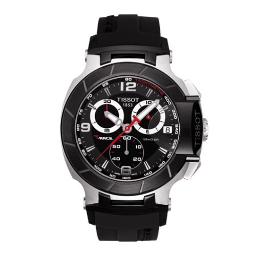 T-Race Quartz Siyah 45.3 mm