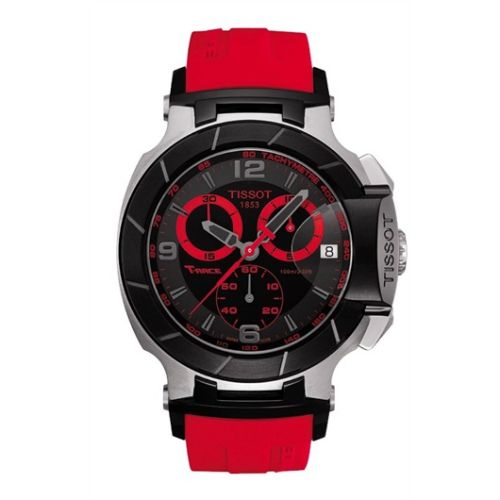 T-Race Quartz Kırmızı 45.3 mm