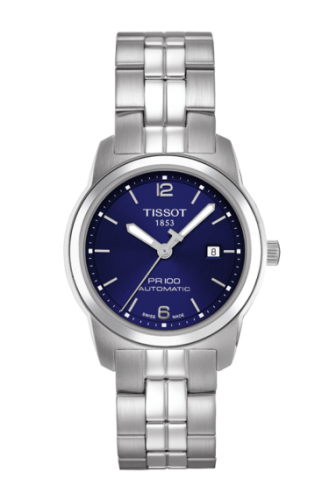 Tissot PR 100 Automatic 27 Paslanmaz Çelik / Mavi / Bilezik, referans T049.307.11.047.00