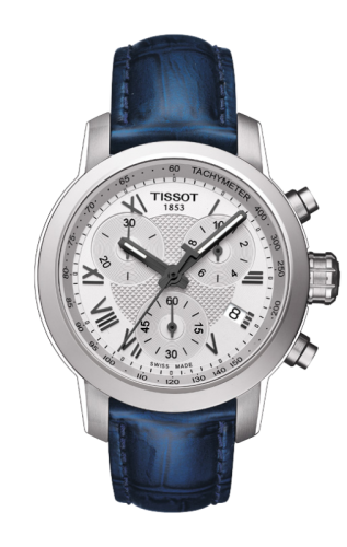 PRC 200 Quartz Chronograph Lady Roman Mavi Leather 35 mm
