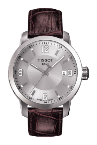 PRC 200 Quartz Gümüş Leather 39 mm