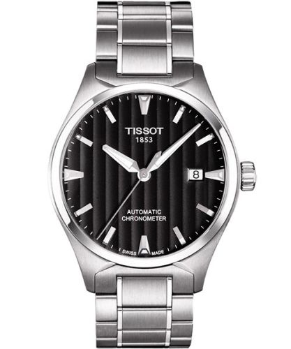 Tissot T-Tempo Automatic Paslanmaz Çelik / Siyah / Bilezik 39mm, referans T060.408.11.051.00