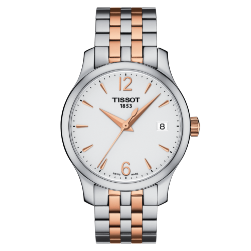 Tradition Lady Paslanmaz Çelik - Gül GOld/ Gümüş / Bilezik 33 mm