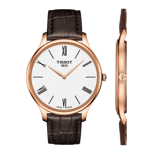 Tradition 5.5 Pembe Altın PVD 39 mm