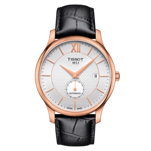Tradition Automatic Small Second Pembe Altın PVD / Gümüş 40 mm