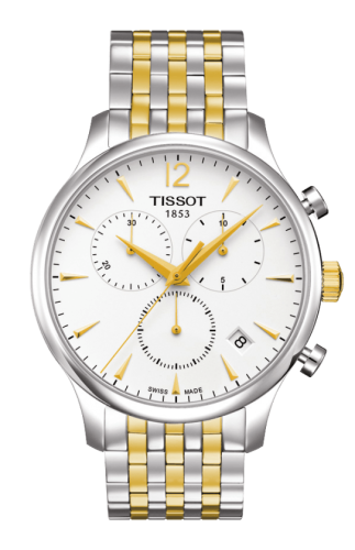 Tradition Chronograph Bicolor / Gümüş 42 mm